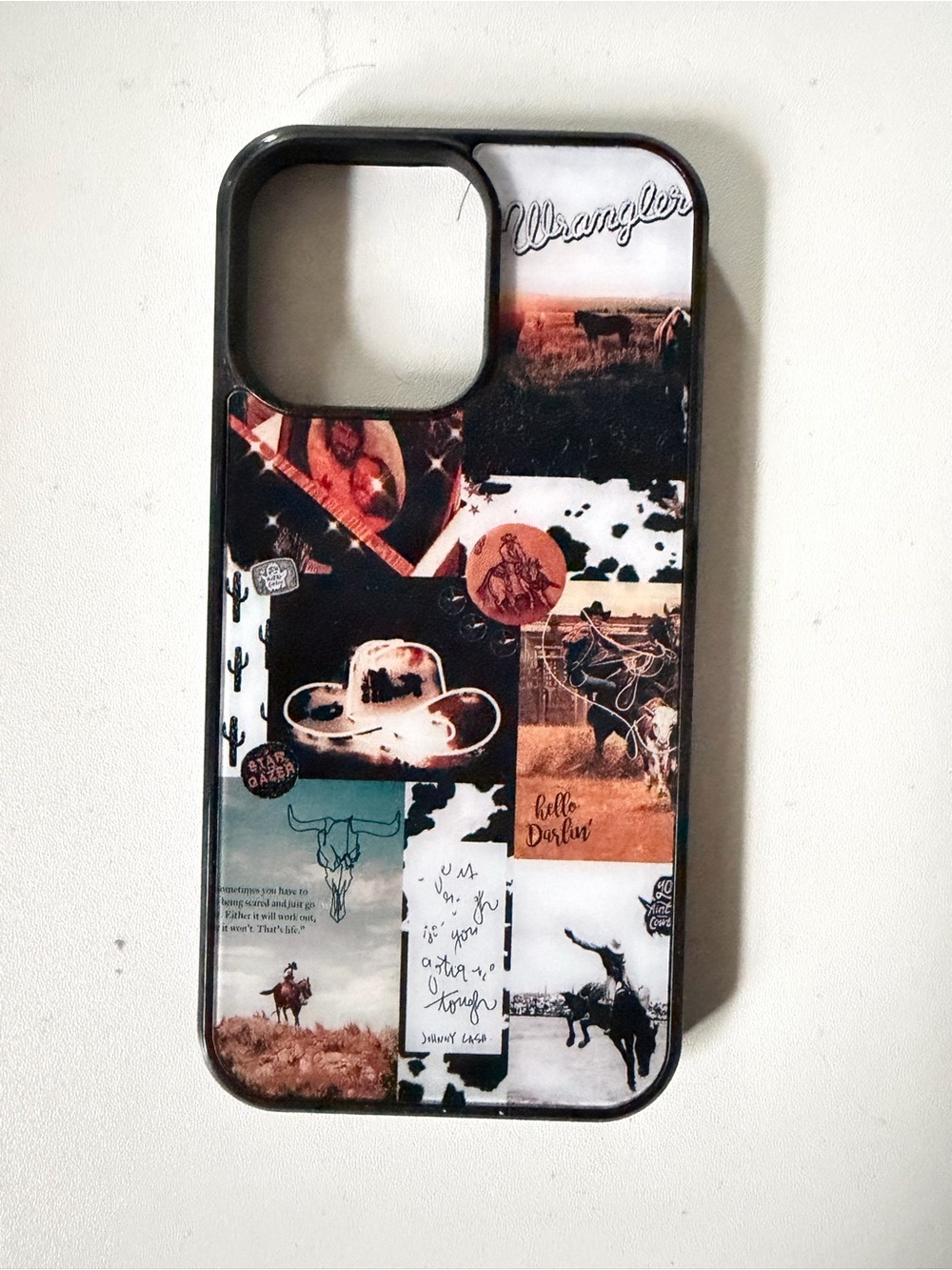 Western iPhone 14 Pro Max phone case